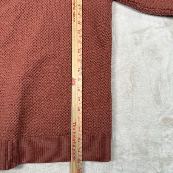 Fjallraven Women's Crew Neck Sweater - Rust Red - Picture 7 of 9